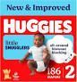 Photo 1 of ***STOCK PHOTO FOR REFERENCE ONLY***\
Huggies Size 2 Diapers, Little Snugglers Baby Diapers, Size 2 (16-28 lbs), 62 Count, Packaging May Vary
