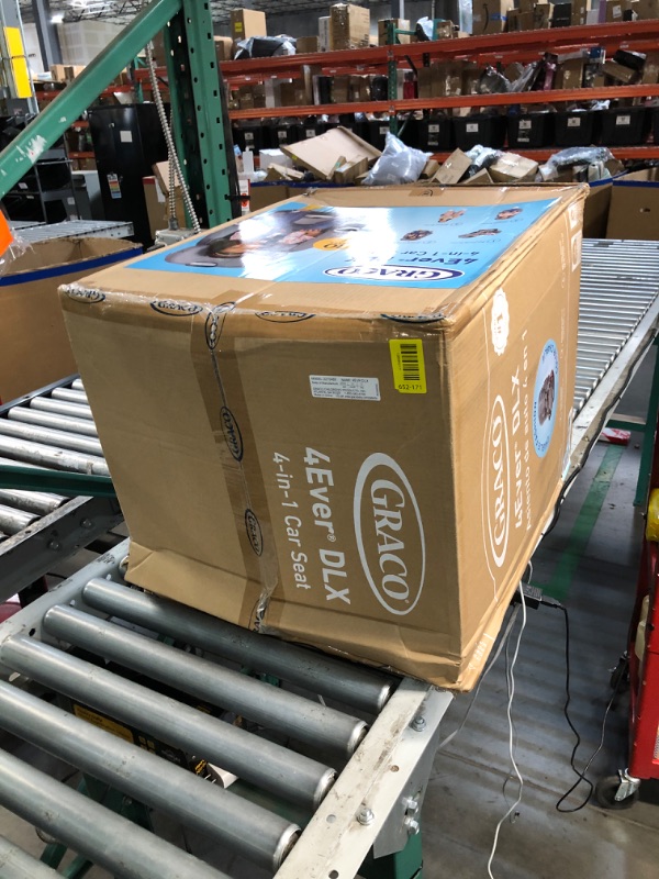 View 2 of **** FACTORY SEALED ****
Graco 4Ever DLX 4-in-1 Baby Car Seat, Infant to Toddler Car Seat, 10 Years of Use, Rear-Facing, Forward-Facing, Highback Booster, and Backless Booster Seat Modes, Comfortable and Convenient, Charlie