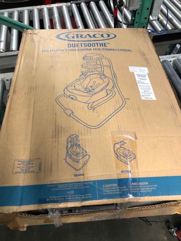 Photo 1 of **** PICTURE FOR REFERENCE ONLY****
Graco DuetSoothe Swing and Rocker with Removable Swing Seat and 6 Swinging Speeds for Toddler Swing Seat and Swing Chair