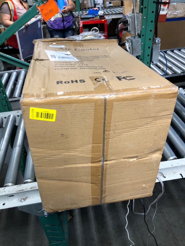 Photo 1 of ****PICTURE FOR REFERENCE ONLY ****
Portable Evaporative Swamp Cooler with 4.2Gal Water Tank
Windowless Small Portable Air Conditioner, 4 Wind Modes, 3 Speeds, Personal Mini Air Cooler for Bedroom Office Small Room
