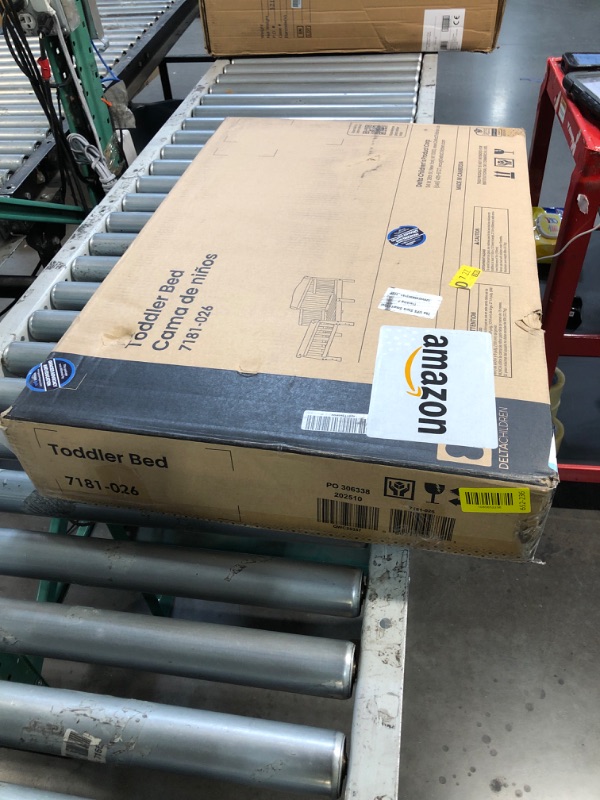Photo 1 of ****FACTORY SEALED****
Delta Children Canton Toddler Bed, Greenguard Gold Certified, Grey
