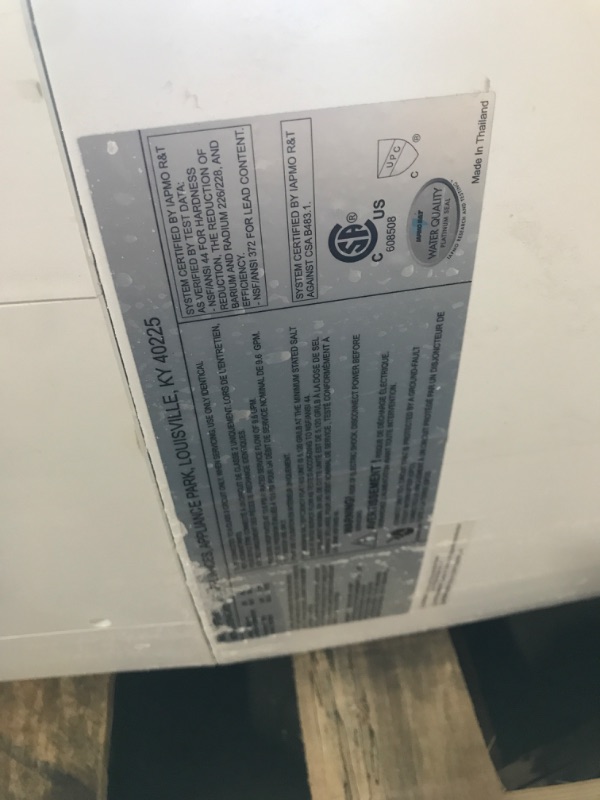 Photo 1 of ***STOCK PHOTO FOR REFERENCE ONLY***GE Smart Water Softener GXSH45W, 45,000 Grain