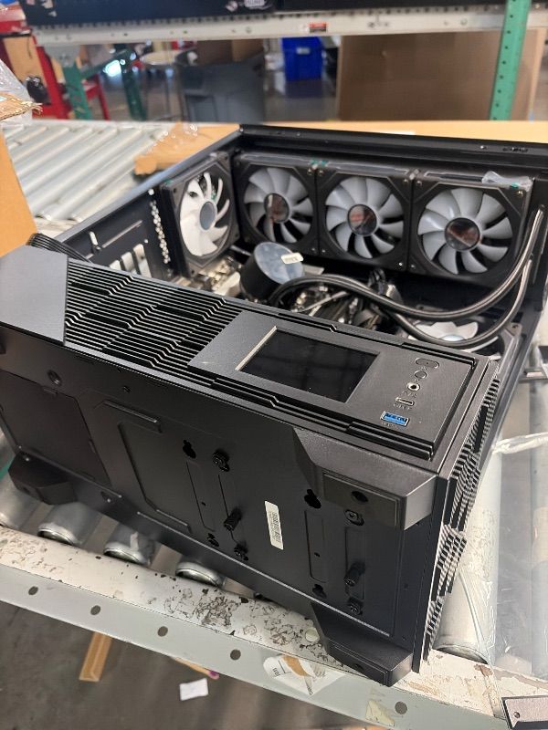 View 6 of **MISSING RAM CPU GPU SSD**DAMAGE TO MOTHERBOARD**
**FOR PARTS ONLY**DOES NOT WORK**
ZOTAC MEK Gaming PC Desktop Ultra 9 285K, NVIDIA RTX 5090 32GB, Infinity
AMP Extreme Infinity, 32GB DDR5, 2TB NVMe SSD, 1200W 80+ Gold PSU, WiFi 6E, Bluetooth 5.3, Wi