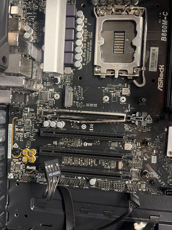 View 11 of **MISSING RAM CPU GPU SSD**DAMAGE TO MOTHERBOARD**
**FOR PARTS ONLY**DOES NOT WORK**
ZOTAC MEK Gaming PC Desktop Ultra 9 285K, NVIDIA RTX 5090 32GB, Infinity
AMP Extreme Infinity, 32GB DDR5, 2TB NVMe SSD, 1200W 80+ Gold PSU, WiFi 6E, Bluetooth 5.3, Wi