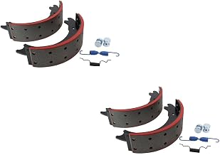 Photo 1 of ***STOCK PHOTO FOR REFERENCE ONLY***Abex Friction EN4715QSB-K4F Drum Brake Shoe Kit