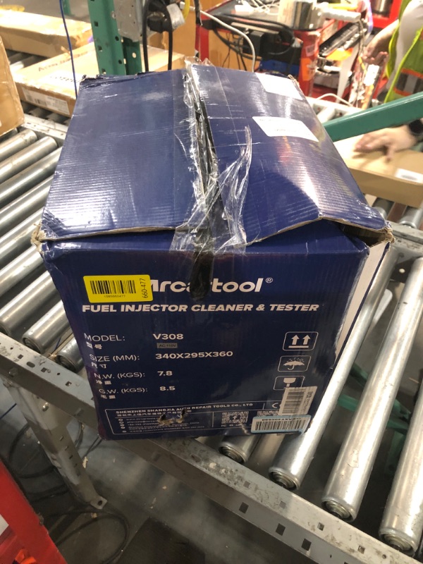 Photo 1 of ******* stock photo for reference******MRCARTOOL V308 Fuel Injector Cleaner Machine with Pulse Ultrasonic Cleaning
