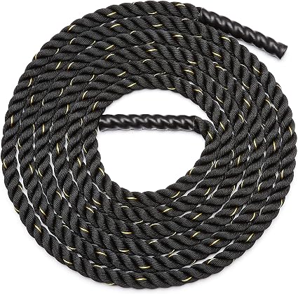 Photo 1 of ***STOCK PHOTO FOR REFERENCE ONLY*** Amazon Basics Battle Rope for Home Gym Workout, Exercise Training Equipment