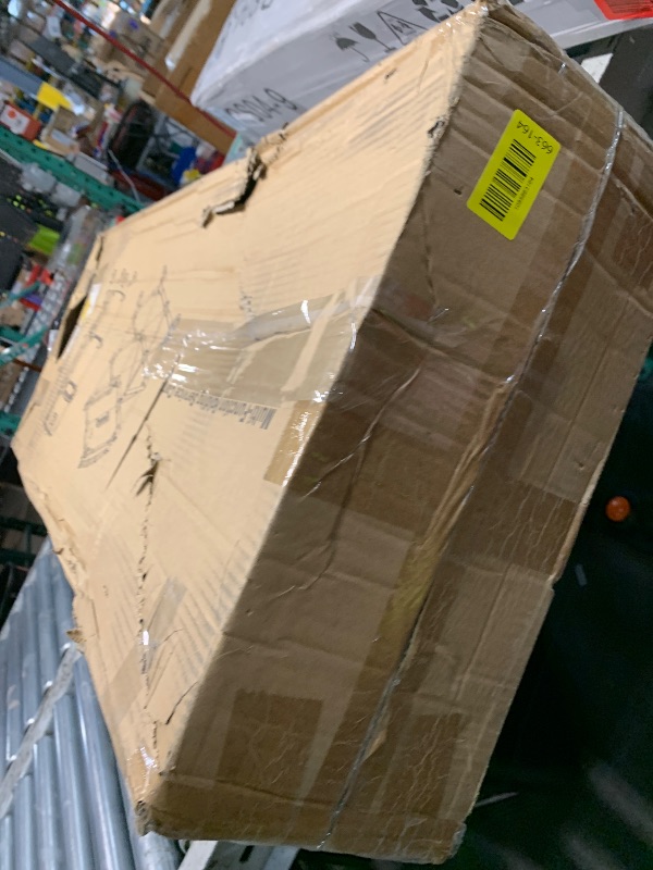 View 3 of * USED SOLD FOR PARTS*FUTURELAB Portable Folding Service Cart - 3 Tier 330LBS Capacity - Rolling Utility Foldable Cart with Wheels for Warehouse Home Workshops Garages Restaurants Offices