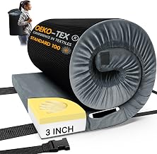 Photo 1 of ***STOCK PHOTO FOR REFERENCE ONLY***CYMULA Memory Foam Camping Mattress Pad, Sleeping Mat, Portable Roll Up Mattress for Adults, Camping Bed Pads for Sleepover, Car Bed with Travel Bag