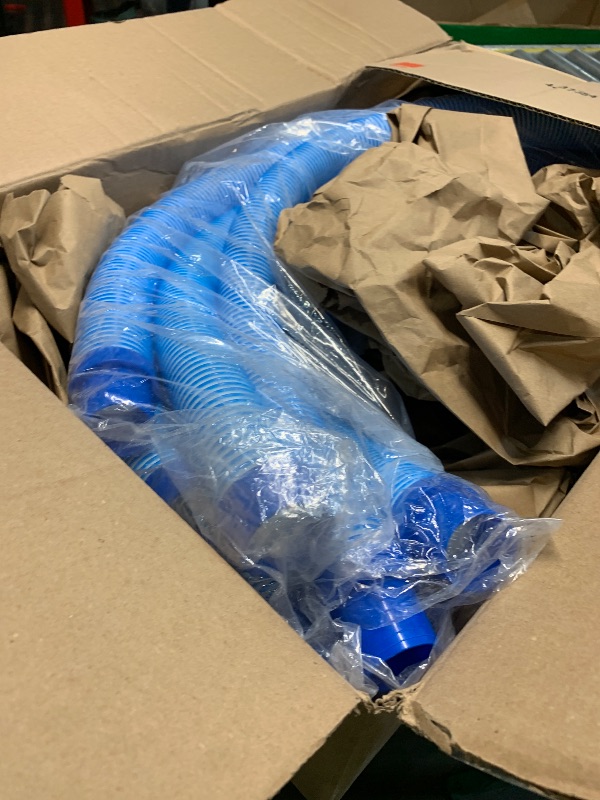 Photo 1 of ***STOCK PHOTO FOR REFERENCE ONLY*** Pool Vacuum Hose 10 Pack, 40in Twist Lock Cleaner Hose Replacement Kit for Inground Pool, Compatible with Zodiac T3?T5?X7?MX6?MX8
