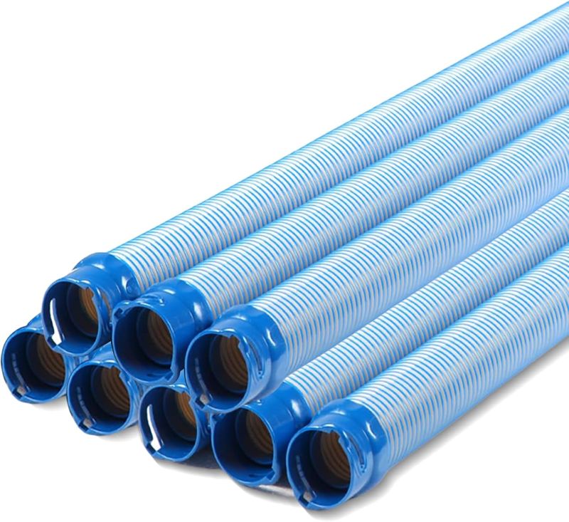 Photo 1 of ***STOCK PHOTO FOR REFERENCE ONLY*** Pool Vacuum Hose 10 Pack, 40in Twist Lock Cleaner Hose Replacement Kit for Inground Pool, Compatible with Zodiac T3?T5?X7?MX6?MX8
