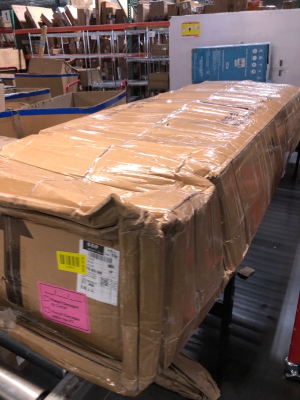 Photo 1 of ?6-Step Rolling Ladder with Handrails Lockable Wheels, Rolling Stairs with 51" Heigh Anti-Slip Platform with Fencehail, Industrial Platform Ladder for Supermarket Warehouse Factory, 19.6" W x74.7 H
