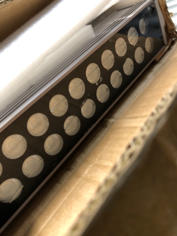 Photo 1 of ***DAMAGED - SEE NOTES/PICTURES***YRXC LED Wall Washer Lights-72W 5000K Daylight Wall Wash Lighting, 7200lm, 3.2ft/40, IP65 Waterproof for Indoor/Outdoor, Plug in 120V LED Light Bar for Sign, Wall, Art Display, Front Door, Yard