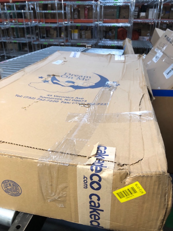 Photo 1 of ***STOCK PHOTO FOR REFERENCE ONLY***Dream On Me Twilight Baby Crib Mattress, Reversible, Both Sides Usable for Infant & Toddler, Waterproof Cover, GREENGUARD Gold & BSA Certified, Fits Full-Size Crib & Toddler Beds, 52" x 28" x 5"