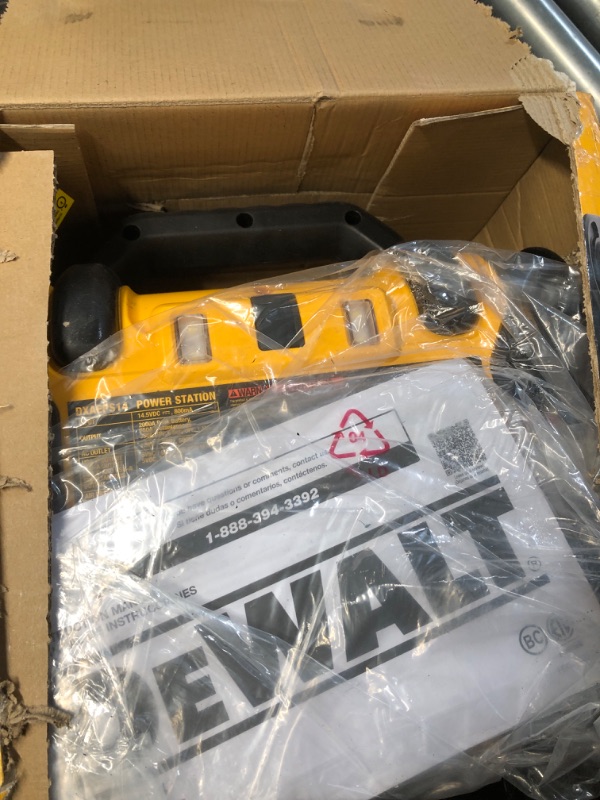 Photo 1 of **MISSING CHARGER** DEWALT DXAEPS14 2000 Amp Portable Battery Jump Starter with Compressor