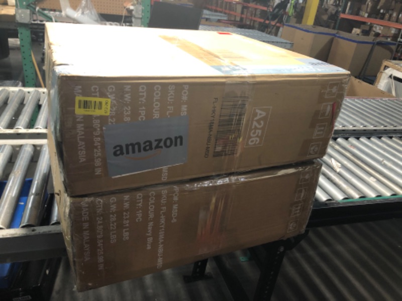 Photo 1 of ***FACTORY SEALED OPENED FOR INSPECTION***
DUMOS Accent Chairs Set of 2, Mid Century Modern Accent Chair with Lumbar Pillow and Solid Wood Frame, Upholstered Armchair Reading Chair for Living Room, Bedroom, Navy Blue