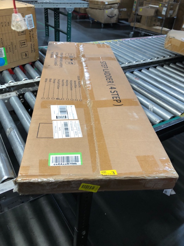Photo 1 of ***FACTORY SEALED OPENED FOR INSPECTION***
Taranta 4 Step Ladder,Aluminum Step Stool Foldable-Twilight Yellow