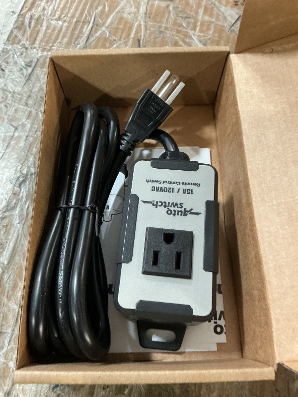 Photo 1 of *** CHECK COMMENTS**     O'SKOOL 120V Wireless Remote Control Dust Collector Starter Outlet Switch (Battery Included), PTA09
