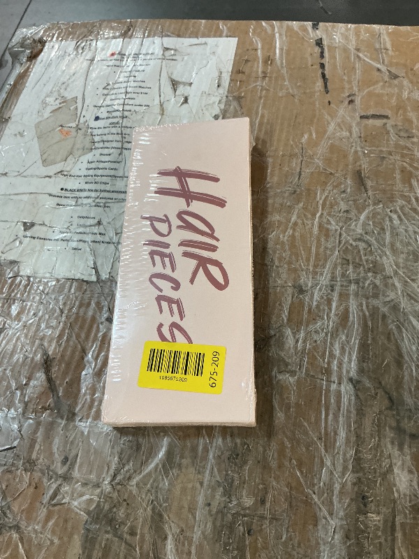 Photo 1 of *** factory sealed ***
Rich Choices Halo Hair Extensions Real Human Hair Remy Invisible Wire In Hairs Extensions Human Hairs Clip in HairPiece Straight 16 Inch #4P27 Medium Brown Highlight Dark Blonde