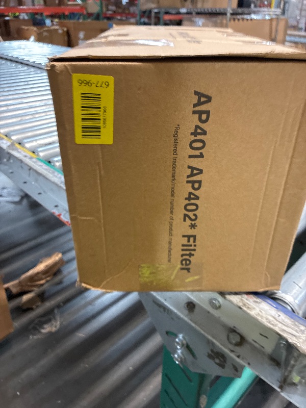 Photo 1 of ***MAJOR DAMAGE FOR PARTS ONLY***
Alvamoyle AP401 AP402 Filter Replacement, Compatible with Dayette AP401 AP402 and JOWSET AP402 AP403 Air Purifier, 4-Stage Filtration System, 2 Pack (AP401 AP402 Filter)