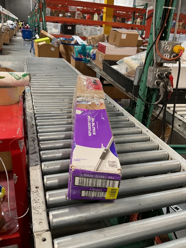 Photo 1 of ****MOP ONLY INCLUDED****
****STOCK PHOTO FOR REFERENCE ONLY****
Swiffer PowerMop Mopping Kit for Floor Cleaning, Set Includes 1 Power Mop, 2 Replacement Pads, 1 Liquid Solution Refill, 2 Batteries, No Bucket Needed Electric Spray Cleaner, Multi-Surface a