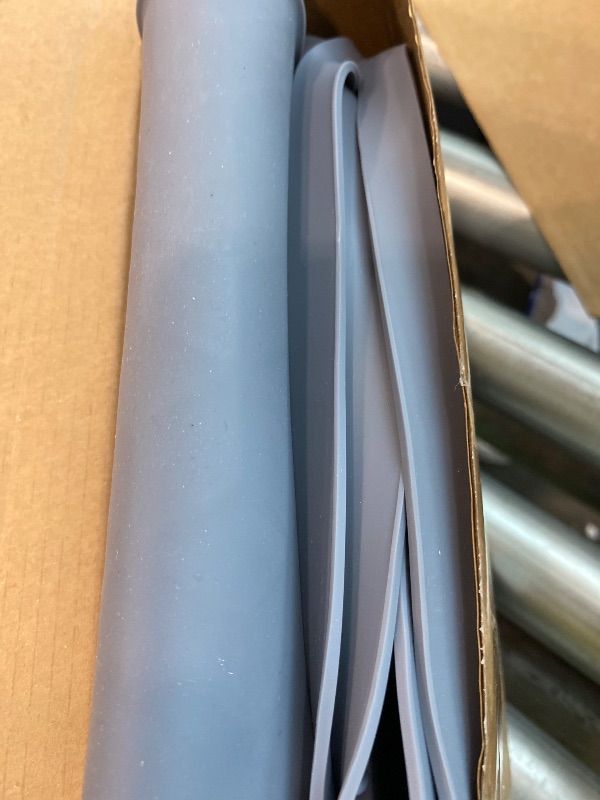 View 3 of TRZZ Waterproof Under Sink Mat, Grey, 34"x22"