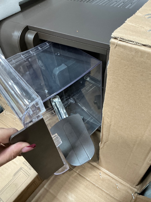 View 4 of *** PARTS ONLY NON-FUNCTIONAL***
GE Profile Opal Ultra Nugget Ice Maker with XL Side Tank, 38 lbs/Day, Chocolate no s/n