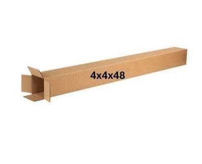 View 1 of
shipping boxes 4x4x48 pack of 5