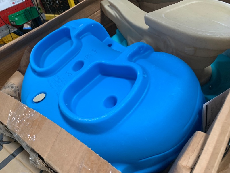 View 3 of *** FOR PARTS*** Step2 Spill & Splash Seaway Water Table with Umbrella and Accessories