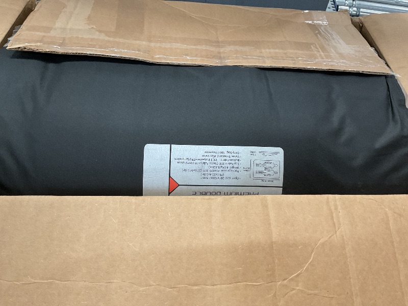 View 3 of ********NO PUMP INCLUDED OR ACCESSORIES, ONLY MATTRESS ****** KingCamp Premium Double Camping Mattress, 7.5 R-Value, 2 Person Black