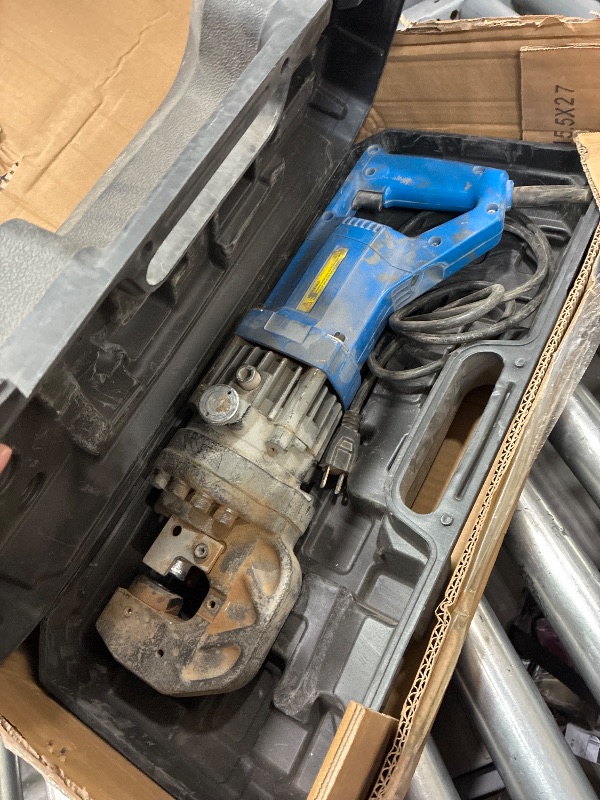 View 4 of ** CORD CUT**Jecoupoon 1200W Electric Hydraulic Hole Punch
