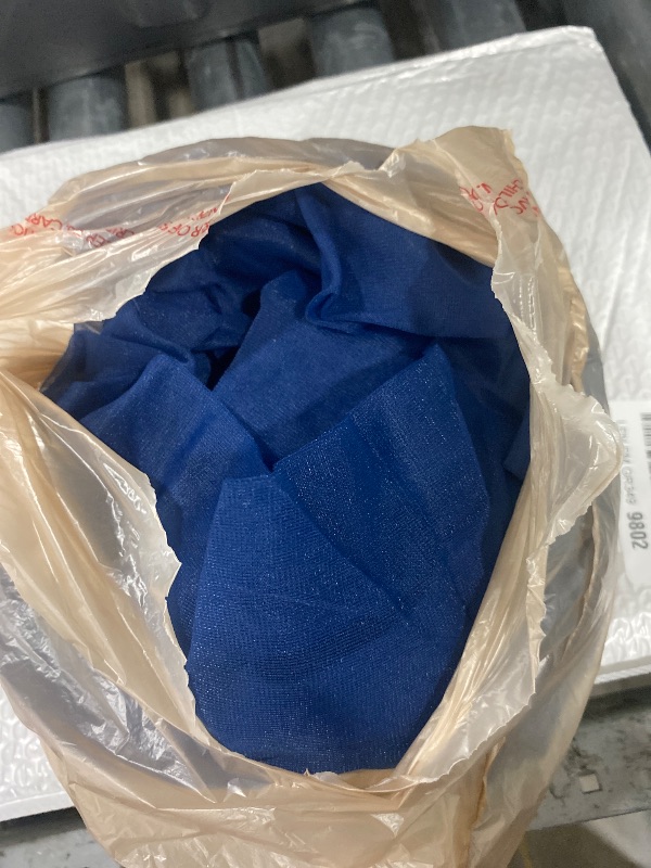 View 2 of 10ft X 10ft Navy Blue Tulle Backdrop Curtain for Parites, Sheer Backdrop Curtains Fabric Drapes for Wedding Ceremony Arch Party Stage Decorations