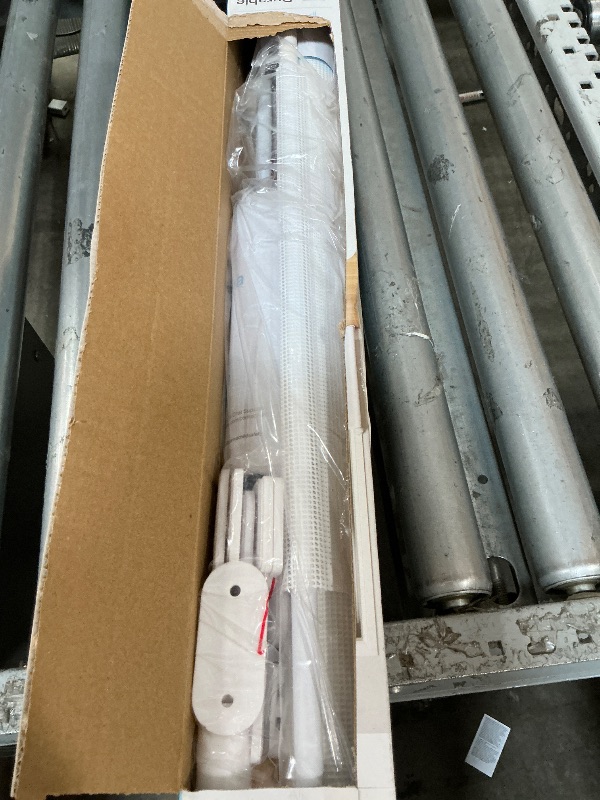 View 2 of ****NOT IN BOX ANYMORE **** Perma Child Safety Retractable Baby Gate - White Mesh, 71" Wide