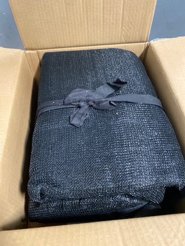 View 3 of 15FT Trampoline Replacement Safety Enclosure Net for 6 Straight Poles Round Frame, Breathable and Weather-Resistant with Adjustable Straps(NET ONLY)