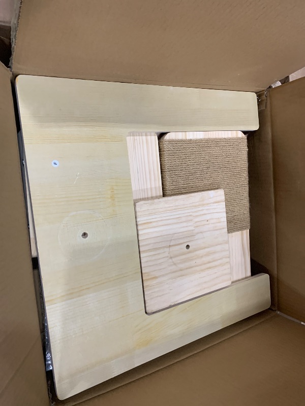 View 2 of **PARTS ONLY** HITTITE Solid Wood Cat Tree Tower