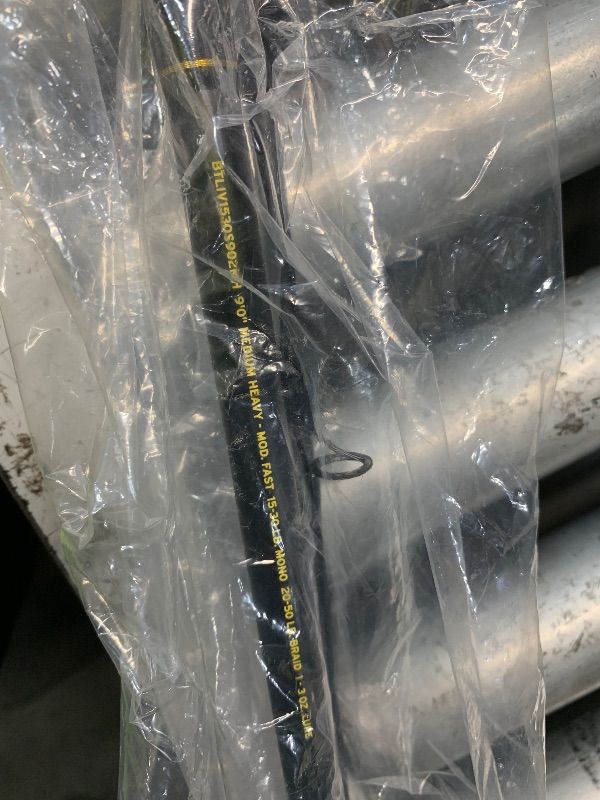 View 6 of **BROKEN TIP, MISSING REEL** PENN Battle IV 9' Spinning Fishing Rod and Reel Combo Kit
