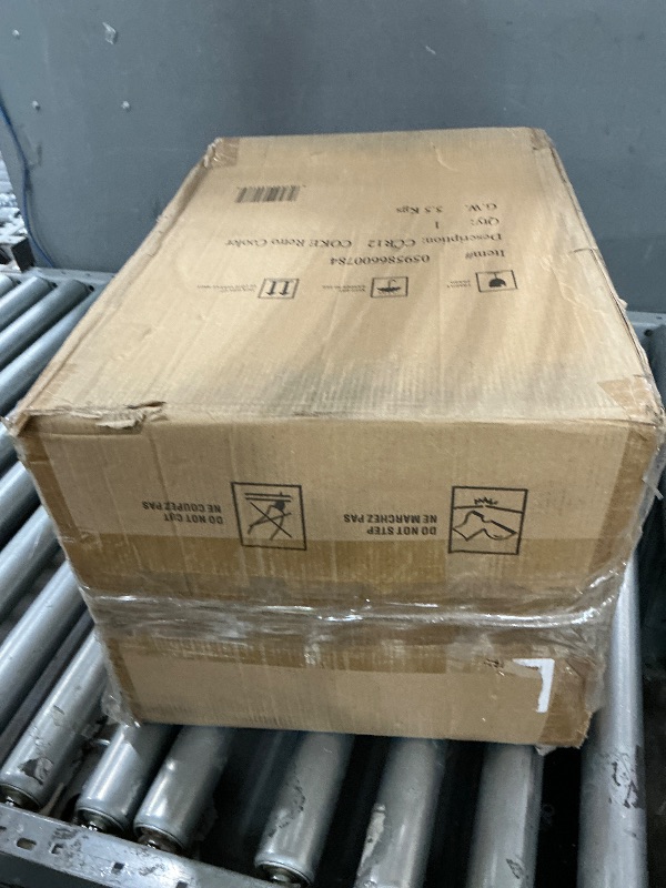 View 2 of **PARTS ONLY** Coca Cola Mini Fridge - Refrigerator for Bedroom Office, Portable Table Top Beverage Cooler, 12V 110V Refrigerador For Drink, Soda, Wine, Use In Car, Dorm, Outdoor, Patio,18 Can