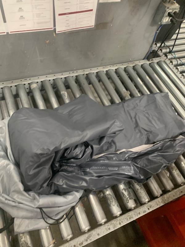 View 1 of **Has a hole** Single inflatable mattress