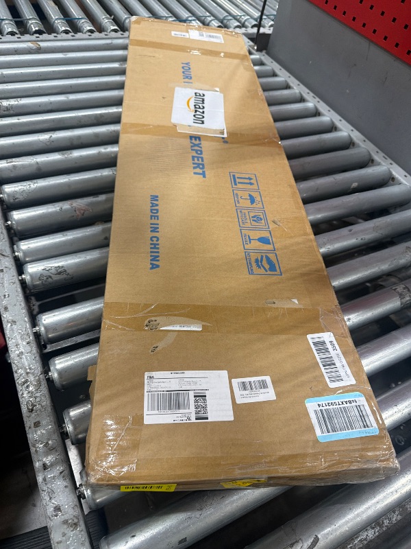 View 2 of ***MINOR DAMAGE***FRAYSCENT Slat Wall Paneling Garage Slat Wall Storage Systems Slatwall Panels Power Tool Organizer Wall Mount, PVC Garage Storage & Organization Products Slate Board (Black, 4ft x 2ft)