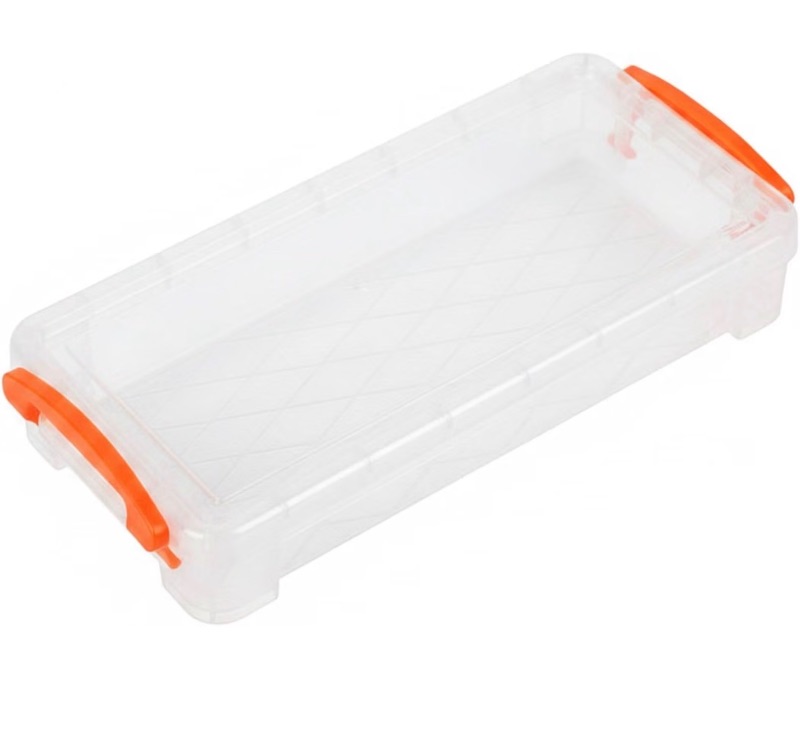 View 1 of ***STOCK PHOTO FOR REFERENCE ONLY***Sabary Clear Pencil Box