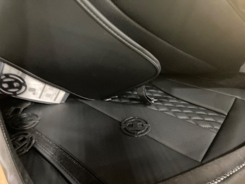 View 3 of *** BACK SEATS ONLY ***
Coverado Full Set Car Seat Covers - Black Leather