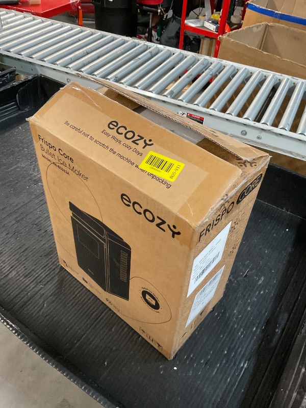 View 3 of ***USED UNKOWN IF MISSING PARTS****
ecozy Countertop Ice Maker with Full-Color Panel