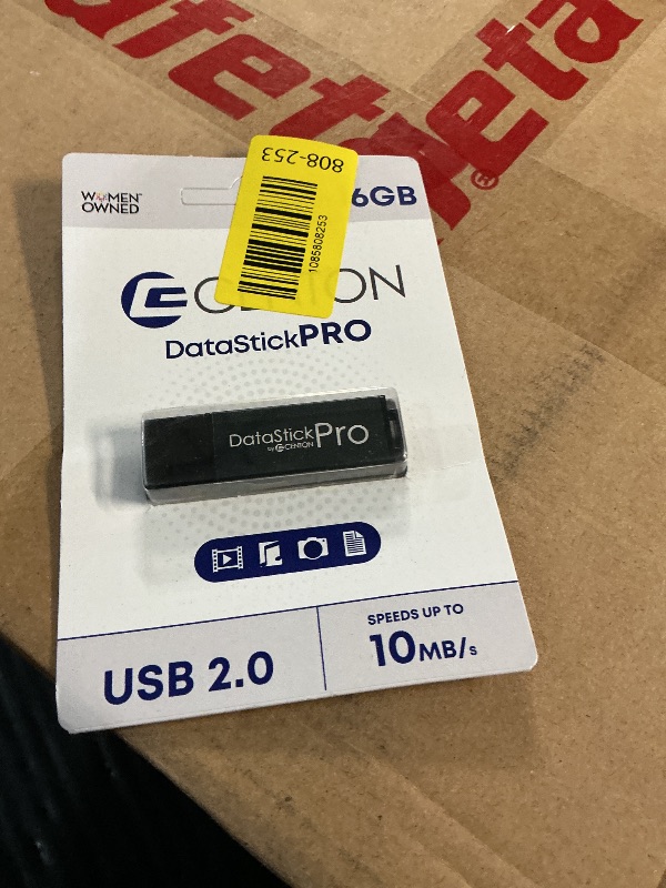View 2 of **ONLY 1** Centon DataStick Pro 16GB USB 2.0 Flash Drives, Grey