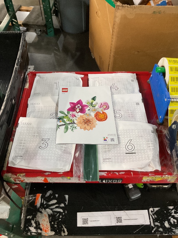 View 2 of ***FACTORY SEALED- OPENED FOR INSPECTION***
LEGO Botanicals Pretty Pink Flower Bouquet Building Set for Adults - Gifts for Birthdays - Artificial Flowers for Decor or Table Display - 10342