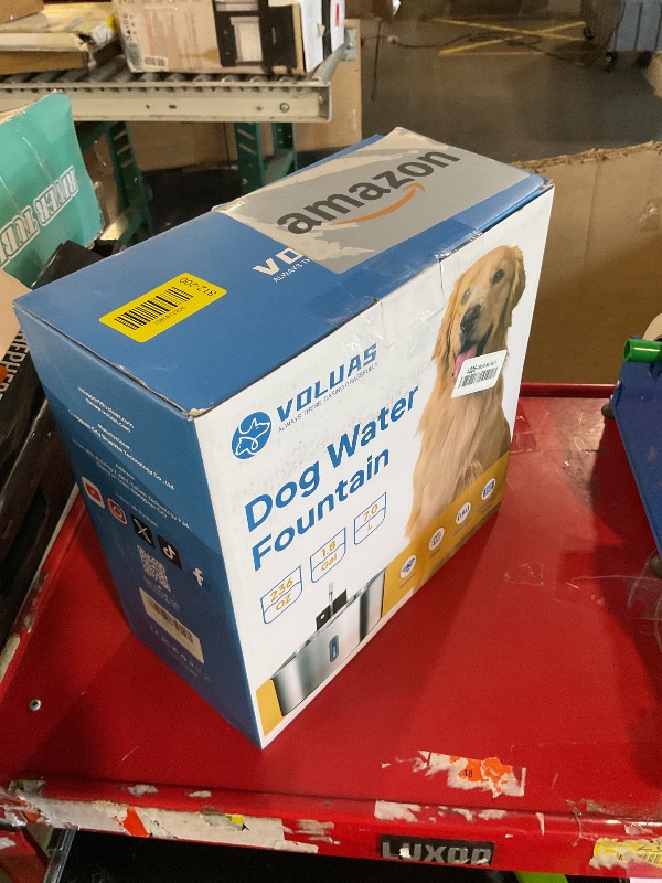 View 3 of ***LIKE NEW/OPEN BOX***
Voluas 7L Wireless Stainless Steel Dog Water Fountain