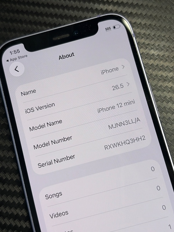 View 2 of ***MANAGEMENT DEVICE***ACCOUNT LOCKED*** 

Apple iPhone 12 Mini, 128GB, Purple - Unlocked (Renewed)