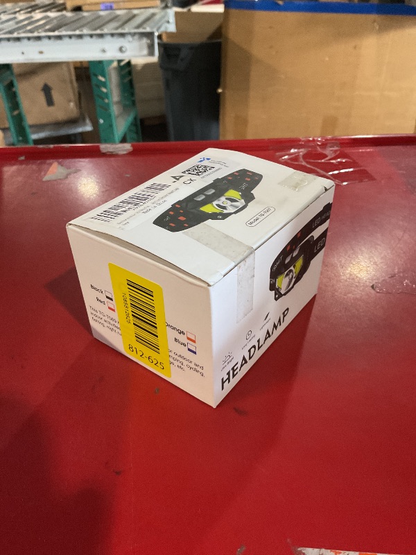 View 2 of ***LIKE NEW/OPEN BOX***
LHKNL LED Rechargeable Headlamp Flashlight - Black (2-Pack)