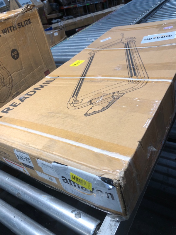 View 2 of ***FACTORY SEALED OPENED FOR INSPECTION***Treadmill Walking Pad with 15% Incline/Handle Bar/2 LED Display, 3.5HP Portable Treadmills for Home Small, Foldable Walking Pad Treadmill 350+lb Capacity, Smart App, 4 Adjustable Incline, RGB Light