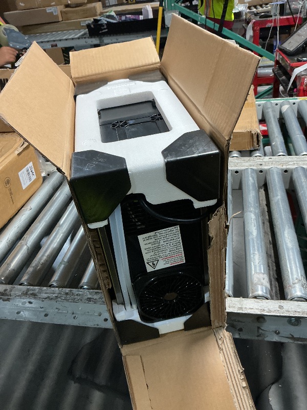 View 3 of ***DAMAGED - SEE NOTES/PICTURES*** Silonn Nugget Ice Maker - 40 lbs/24H, Auto Drop, Stainless Steel