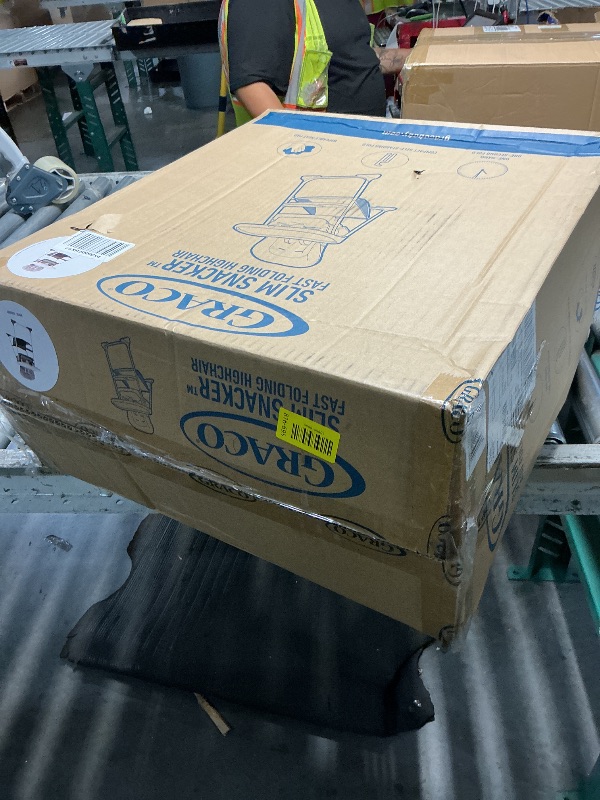 View 2 of **** VERY USED UNKOWN IF MISSING PARTS***Graco® Slim Snacker High Chair, Ultra Slim, Fast-Folding, Multiple Recline Positions, Comfortable Feeding, Whisk